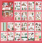 Christmas Helper - Junk Journal Stickers | Whimsical Kiss Cut Matte PET (20 Sheets)