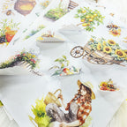 The Harvest Time - Junk Journal Stickers | Cottagecore Kiss Cut Matte PET (20 Sheets)