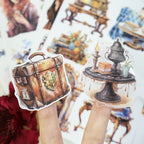The Secrets Of Wizards - Junk Journal Stickers | Whimsical Kiss Cut Matte PET (20 Sheets)