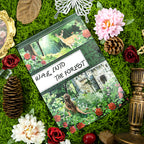 Forest Green Wilderness Junk Journal Stickers | Dark Academia Kiss Cut Matte PET (20 Sheets)