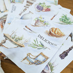 Under The Olive Tree - Junk Journal Stickers | Roman Kiss Cut Matte PET (20 Sheets)