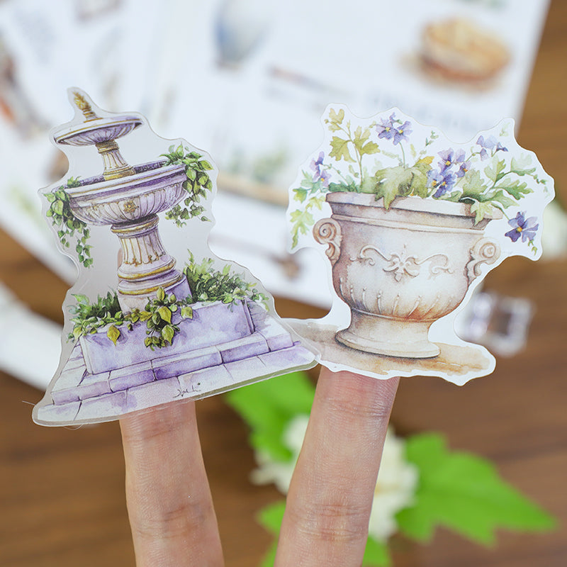 Under The Olive Tree - Junk Journal Stickers | Roman Kiss Cut Matte PET (20 Sheets)