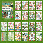 Hello Summer - Sticker Sheets | Tropical Kiss Cut Matte PET (20 Sheets)