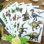 Primeval Obelisk - Junk Journal Stickers | Vintage Kiss Cut Matte PET (20 Sheets)