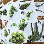 Primeval Obelisk - Junk Journal Stickers | Vintage Kiss Cut Matte PET (20 Sheets)