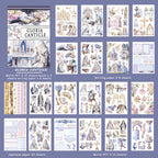 Gloria Canticle - Ephemera Stickers | Gothic Kiss Cut Matte PET (20 Sheets)
