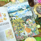 Golden Horizon - Vintage Stickers | Cottagecore Kiss Cut Matte PET (20 Sheets)