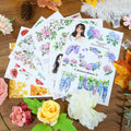 Blossom And Wither - Collage Stickers | Aesthetic Kiss Cut Matte PET (20 Sheets)