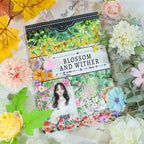 Blossom And Wither - Collage Stickers | Aesthetic Kiss Cut Matte PET (20 Sheets)