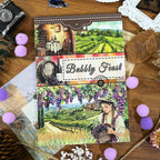 Bubbly Feast - Retro Stickers | Retro Kiss Cut Matte PET (20 Sheets)