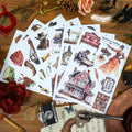 Western Legend - Vintage Stickers | Vintage Kiss Cut Matte PET (20 Sheets)