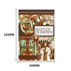 Nestled in Brown · PET & Washi · Sticker & Paper Kit