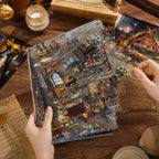 Magic Forest Realm - Miniature Scene Stickers | Witchy Special Ink Clear PET (15 Sheets)
