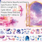 Beautiful and Dreamy · Glossy · Pearlescent Gold · PET Tape