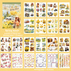 Spring Notes - Sticker Book | Spring Kiss Cut Matte PET (20 Sheets)